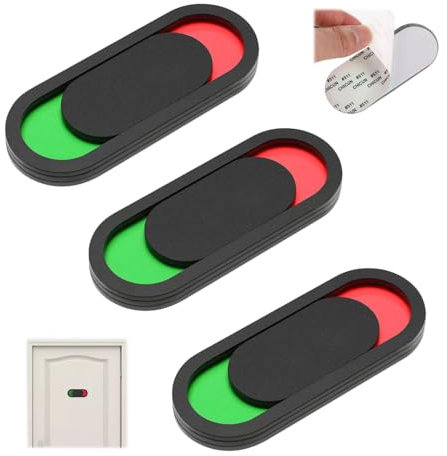 3 piezas Señal De Privacidad, Cartel de privacidad, Ocupadas para inodoro, Cartel De Libre y Ocupado, De Señal De Privacidad, adecuado para baño, dormitorio, sala de conferencias, oficina, etc.