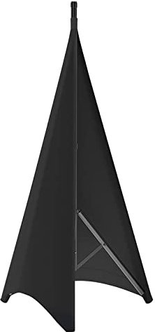 Funien Cubierta Universal para Soporte de Altavoz con luz para DJ, trípode de Triple Cara, Falda, Cubierta de Lona, Material Estirable (trípode no Incluido)
