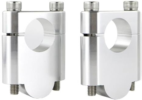 ORBANA Moto Riser Guidon Pinces de Montage de Graisse pour Guidon de Moto 22mm 7/8 Pouces pour dominar 250 400ROYAL pour Enfield himalayen 450 Scram 411 Meteor 350