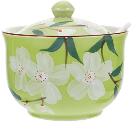 GPDNBIEU, Kryddkruka Vintage Blommönster Salt Socker Peppar Kryddbehållare Självbetjäning Kryddburk Dispenser Köksverktyg Rosa burk
