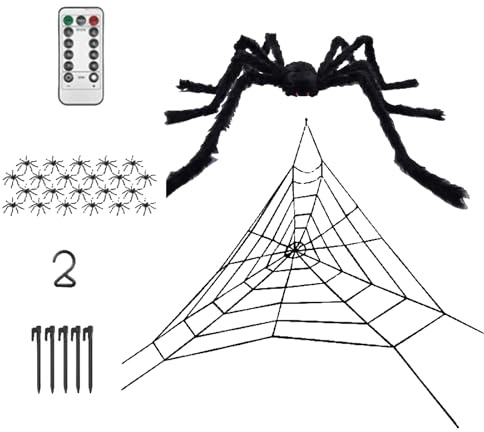 Spindelnätsdekoration Utomhus Halloween Spindelnät