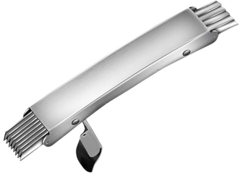 Healifty Affetta Cipolle Manuale Verdure Da Cucina Utensile Per Tritare Aglio Pomodori Patate e Altri Alimenti Compatto e Facile Da Usare