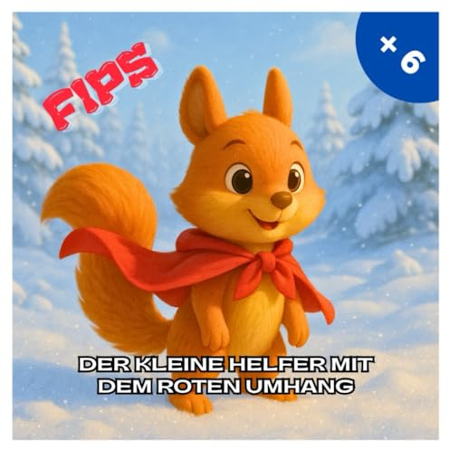 Fips - Der kleine Helfer mit dem roten Umhang: Kinderbuch, Wintergeschichte, Weihnachten