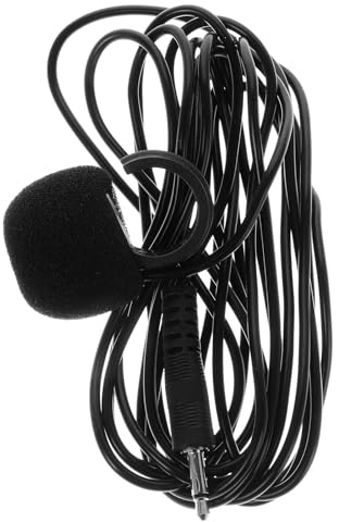 EXAOMBLE Fingerring Mikrofon für Flöte und Handy, Schwarz, Abs, Tragbar