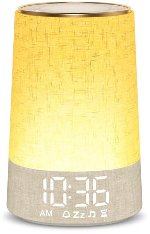 AFEXOA Sunrise Alarm Clock Wake Up Light with 30 Soothing Sounds