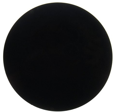 EsportsMJJ Matt Black Dicke 2Mm Runde Kunststoffplatte Acrylplatte Acrylplatte - 75Mm