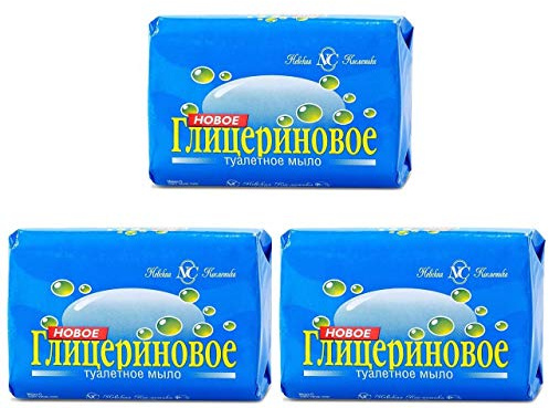 6 Stück (6 x 90g) Haushalts-Seife Kernseife mit Glycerin Laundry soap мыло Глицериновое