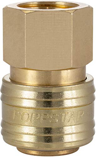 Poppstar Attacco Rapido per Aria Compressa DN 7,2 con Filettatura Interna da 3/8 Pollici