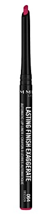 Rimmel Lasting Finish Exaggerate Automatic Lip Liner - Rich, Smooth Formula, Long Lasting - 64 Obsession, .01oz