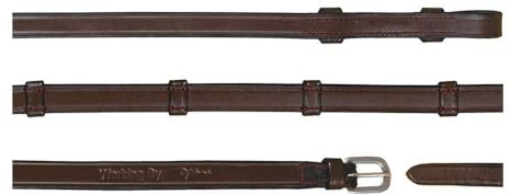 Dy'on Lederzügel Working Collection - Full/WB - Braun