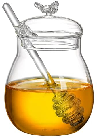 Eachave 250ml Glas Honigtopf