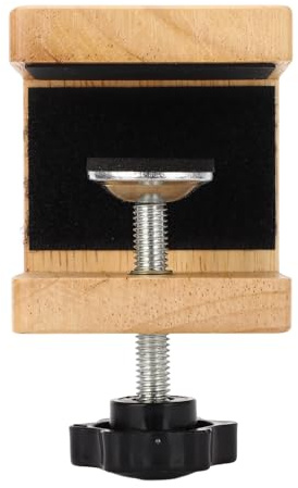 Gitarrentischstütze, Gitarrenhalshalter auf Rutschfestem Gitarrenständer, Verstellbarer Gitarrentischklemmenständer mit Silikonpolster für Gitarren