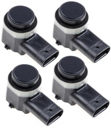Conpert Parksensoren Hinten für VW Golf MK5/6 Passat B6, 4-teiliger PDC-Parksensor 1S0919275/4H0919275/3C0919275S