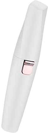 Baluue Elektrischer Haarentferner 2-in-1 Körperhaarrasierer Und Augenbrauentrimmer Für Damen Wasserabwaschbar Ergonomisch Weiß Usb Aufladbar