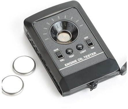 BINGNU Tester per Liquido Freni, Tester Digitale A LED da 12 V, Tester A qualità 'Olio Motore, Analizzatore di Gas E Fluidi per Uso Personale e officine individuali