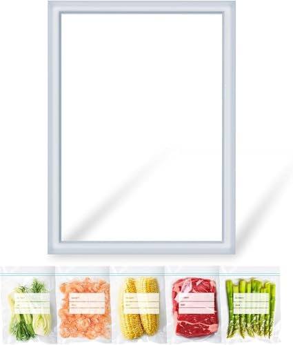 S-Union Upgraded 241872502 Refrigerator Door Gasket Compatible with Frigidaire Electrolux Refrigerators, Replacement 240370902, 240514602 French Door Gasket CFHT1513LZ1 CFHT1513LZ2 Freezer Door Seal