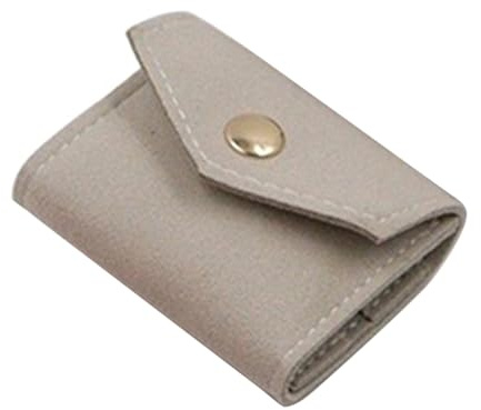 Fcnjsao Portagioie a rotolo elegante da viaggio con struttura in microfibra per riporre collane e anelli