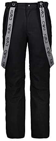 CMP 3W17397CF_90BG_C24 Pantalones, Hombre, Negro, L