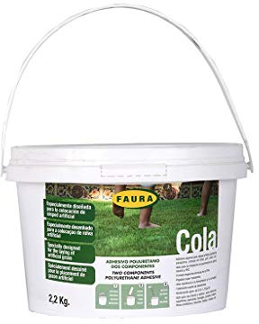 FAURA Colle spéciale Couleur Verte pour Gazon Artificiel intérieur et extérieur 5,5kg