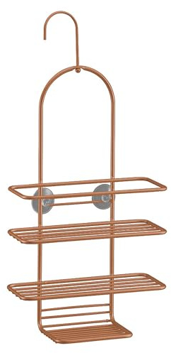 Metaltex serie Reflex Copper - Supporto doccia 3 piani - (403502)