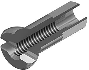 DT Swiss Squorx Head Pro Brass - 14G/15MM - Black Box/100 - N0BH20150S0100