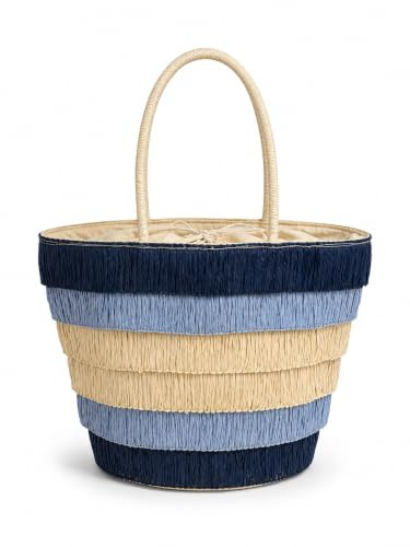 Schultertasche Teneriffa aus natürlichem Material 42cm x 31cm x 17cm