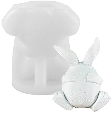 Påskljus silikon, påskäggsformer, handgjorda ljusformer, gör-det-själv doftande ljusform, påskljus silikon för halloween jul, påskfödelsedag, bröllopsfester, påskdekorationer