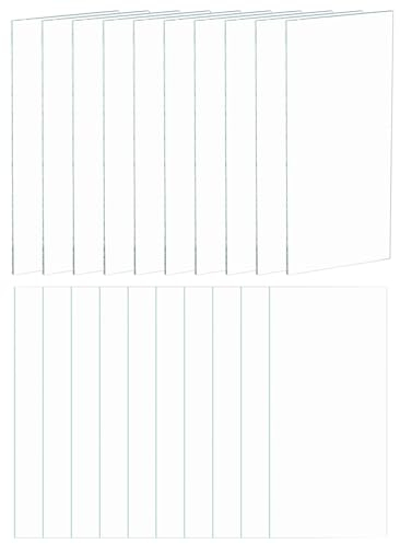 sourcing map 20pcs Welding Lens 1.85 x 4.25 Clear Glass Outer Cover Helmet Inner Replacement Lens Welding Helmet Lenses Glass for Welding Helmet, Transparent