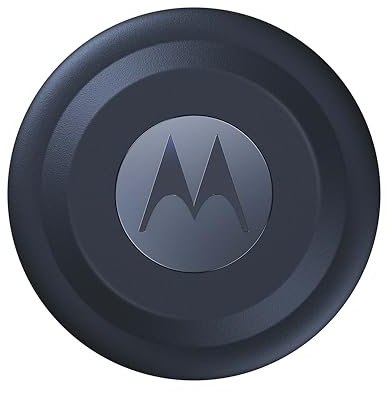 MOTOROLA Moto Tag, tracker Bluetooth + UWB, protezione IP67, Google Trova il mio dispositivo, durata della batteria fino a un anno, batteria sostituibile, Starlight Blue