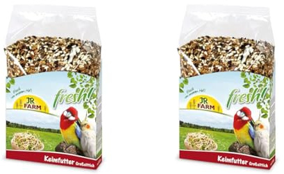 JR FARM Birds Keimfutter Großsittich 1 kg (Packung mit 2)