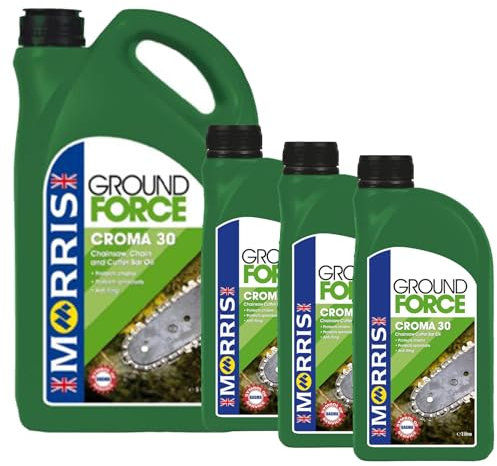 Ground Force Chainsaw Chain Oil & Guide Bar Blade Oil - 8L