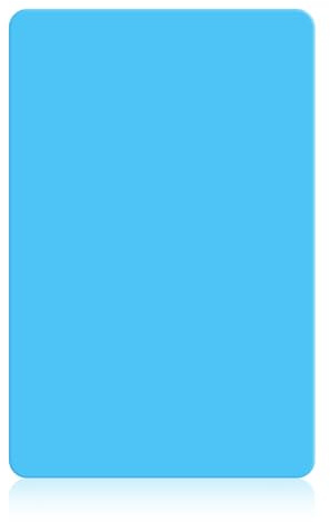 Lotsdonxia Large Silicone Mat-40x30cm: Heat-Resistant, Multi-Purpose Protective Sheet for Resin, Crafts, Clay Work, and Table Use（Blue）