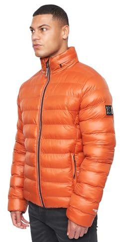 Duck and Cover - Shemmy Jacke Gesteppt für Herren (XL) (Orange)