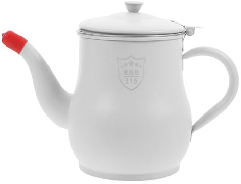 Cabilock Botella Dispensadora De Aceite y Vinagre 32 Oz Acero Inoxidable Colador Accesorio Multifuncional Para Cocina Doméstica y Restaurante Recipiente Para Condimentos Líquidos