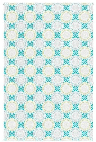 Tidyard Store Enrouleur de Douche 160x240 cm Largeur du Tissu 156 cm Baignoire Bain Store, Rideau de Douche, Rideau de Bain Pare-Bain pour Salle de Bain Style F