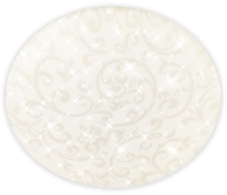 BRILONER - Lampara techo LED con cielo estrellado, luz blanca neutra, motivo floral, lamparas salon, plafones techo LED, 27,8x6,5 cm, blanco