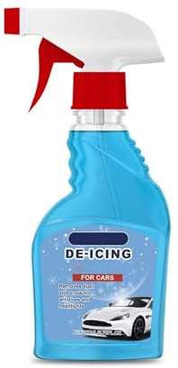 LIbgiubhy Pulverizador para quitar hielo de coche, descongelante para parabrisas de coche, herramienta anticongelación de 200 ml