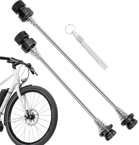 Schnellspanner-Diebstahlschutz für Fahrräder, Schnellspann-Clip-Achse, stabile -Reparaturwerkzeuge für Stadt, Outdoor, Stadt, Parken, Campus, Pendeln, Reisen