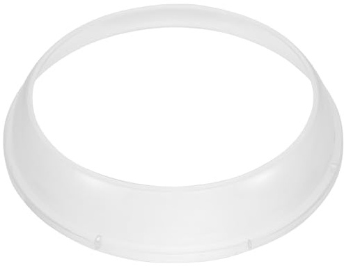 Healeved Machine Cover Improves Efficiency for and, White Replacement Guard Easy to Clean Indoor Sugar Floss Machine Part for Maker