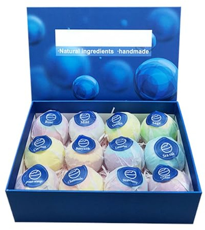 Lot de boules de bain Bulle naturelle sûre colorée portable | Boules de bain et douche en vrac Pour femmes, mamans, épouses, amies, moments en , piscine, jeux d'eau, natation