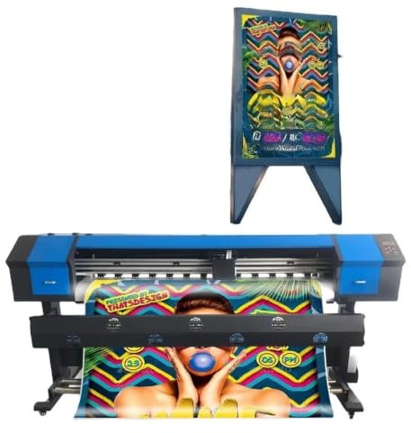 Roll to Roll brett format plotter Eco Solvent Printing Machine Commercial Inkjet Device för Banner Visar Väggmålningar Fordonsdekoration Grafiska produktioner