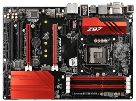 Placa Madre Placa Base Fit For ASRock Z97 Killer LGA1150 Compatible con i7-4790K, i7-4770K, i5-4690K, i5-4670K, CPU DDR3 de 3200 MHz, 2 x M. HDMI, ATX