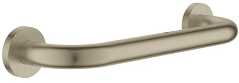 GROHE Essentials - Wannengriff (verdeckte Befestigung, 349mm, Material: Metall, langlebig), nickel gebürstet, 40421EN1