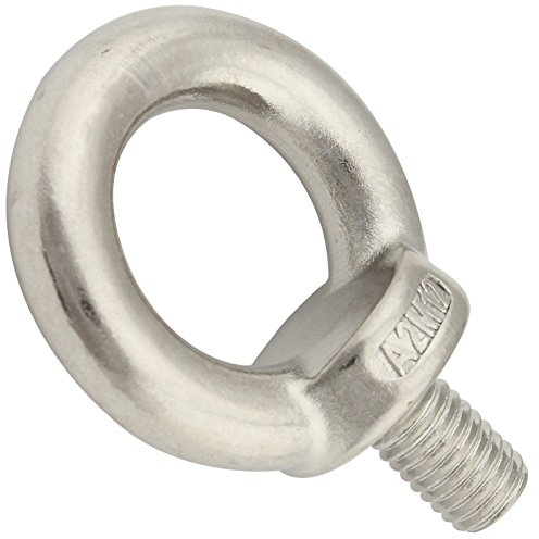 Ringschrauben (gegossen und poliert) - M12 - (4 Stück) - ähnl. DIN 580 - aus rostfreiem Edelstahl A2 V2A - Ösenschrauben - Ringbolzen - SC580 | SC-Normteile®