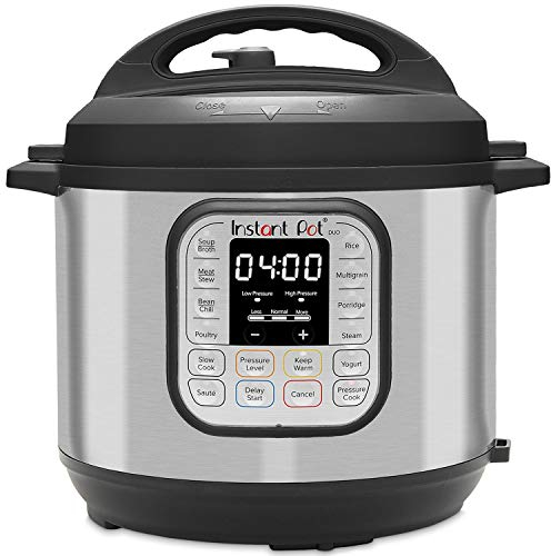 Instant Pot 80 Duo 8L / 8Q Electric Multi Function Cooker, Stainless Steel, 1200 W, 8 litres