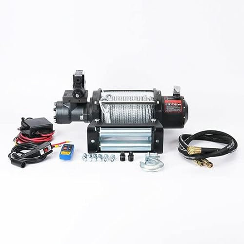 Dao Treuil électrique à distance en acier pour camion, ATV, UTV, SUV, 6,8 kg