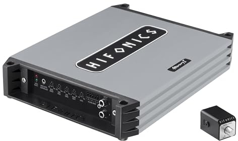 HiFonics MERCURY 1v2 - Class D Digital Mono Compact Verstärker mit 750W RMS