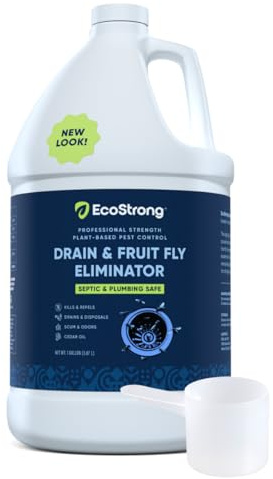 Trattamento per lo scarico della mosca della frutta, elimina moscerini, mosche e altro ancora, funziona in tutti gli scarichi, 3,5 l