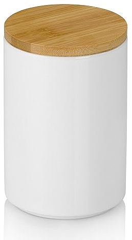 KELA 15279-CN Vorratsdose, 0,8 l (0,8 l), 4P, Cady White