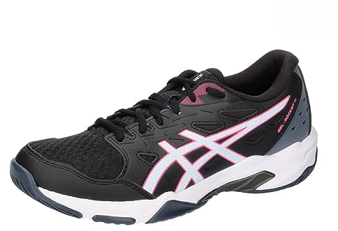 Asics Calzado de Voleibol para Mujer Gel-Rocket 11, Black/White, 42 EU